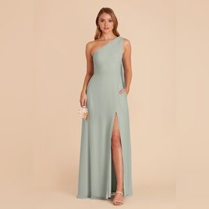 Birdy Grey Chiffon Sage Melissa Dress